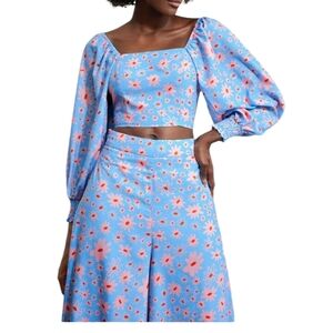 Floral Crop Top